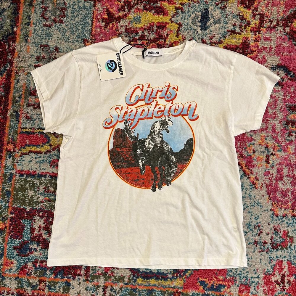 NWT DAYDREAMER Chris Stapleton Horse And Canyons Tour Tee